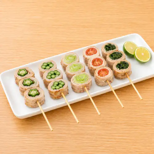 野菜巻き五本盛り