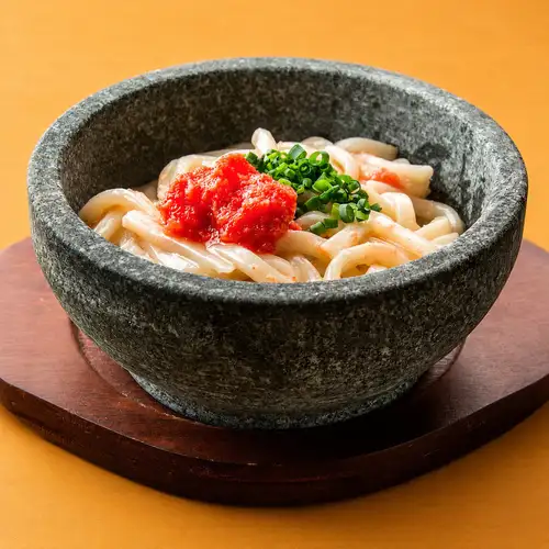 石焼き明太うどん