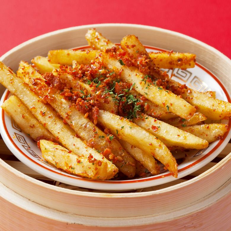 Crunchy spicy french fries