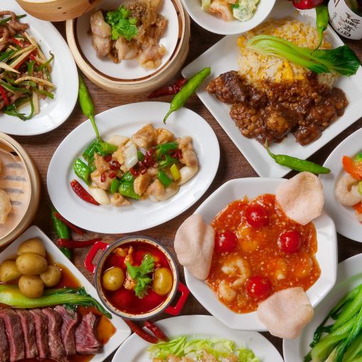 【食べ飲み放題】アジア三昧オーダーバイキング◇120分4000円(税込)