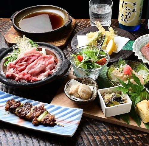 Perfect for autumn parties: 120-minute all-you-can-drink course (from 3,800 yen) for 2 people or more. A hearty course packed with seasonal ingredients!