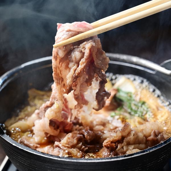 《忘新年会ご予約受付中！》★忘新年会限定★120分飲み放題付【選べる近江牛鍋コース】全7品5,930円