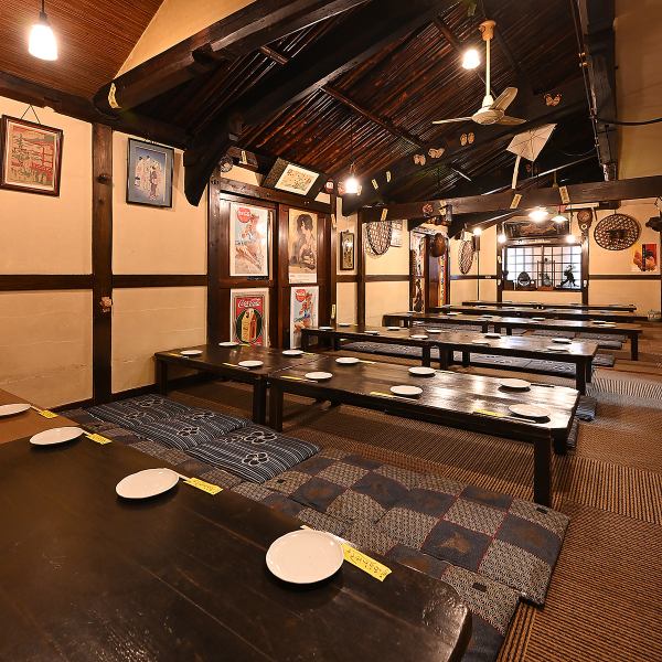 [Various banquets such as welcome parties, farewell parties, launches, social gatherings, reunions, etc.] Settings can be made to suit the number of people, such as the 2nd floor tatami room and hori kotatsu! We also have a tatami room for banquets that can seat 60 people.Combined with the horigotatsu seats next door, it can accommodate 90 people.Please feel free to contact us♪ ≪Fujigaoka/Izakaya/Private room/All-you-can-drink/Private reservation/Large number of people≫