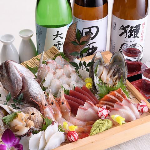 Enjoy exquisite seafood dishes that can only be tasted here♪