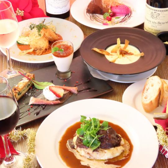 【要予約】2025.クリスマス Lunch course12月1日-12月25日限定 4500円(税込)