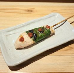 ささみ梅焼き