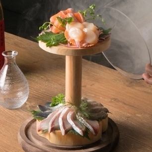 모리 가오루 훈제 카르 파치오 ★ 일식 이자카야 타키비 노단 후쿠로 인기 메뉴