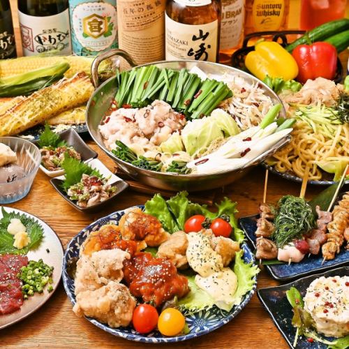 【飽きさせないラインナップ】おつまみからデザートまで