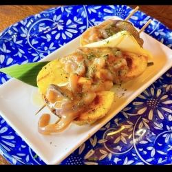 【野菜串他】じゃが塩辛