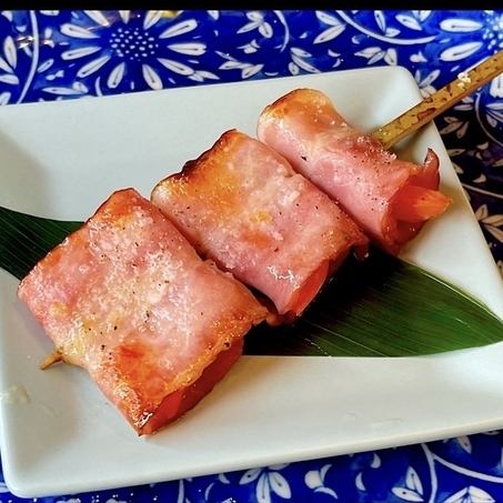 【野菜串他】トマトベーコン巻き/トマトうずら