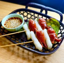 【蔬菜串及其他】炒年糕维也纳香肠