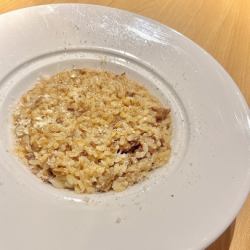 ポルチーニとパンチェッタのクリームリゾット