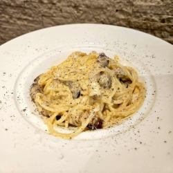 自家製ベーコンのTHE・カルボナーラ