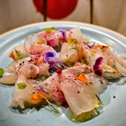 鮮魚のカルパッチョ