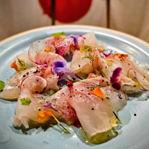 鮮魚のカルパッチョ