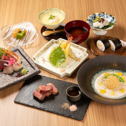 [Individual plated course] Kaiseki course <<9 dishes in total>> 5,000 yen (tax included) per person