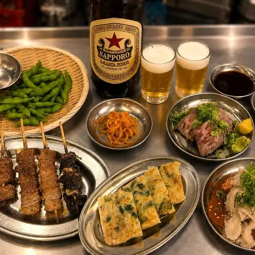 【大阪グルメを満喫!!】ホルモン焼きや牛串ホルモン焼き、粉もん・鉄板焼きなど♪