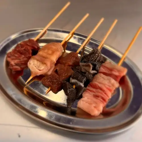 Specialty Pork Ribs Skewers / 5 Assorted Skewers
