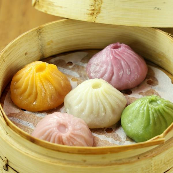 五色小籠包(5個)