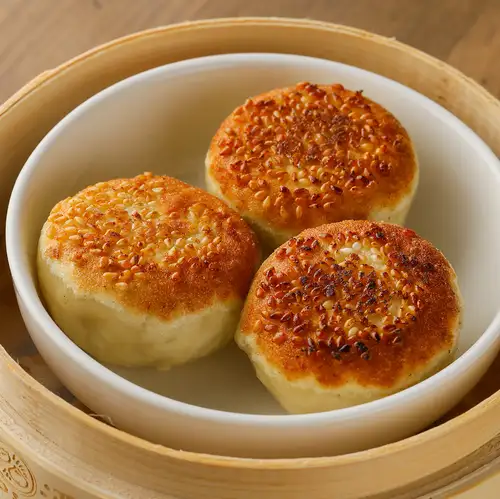 Pan-fried dumplings (3 pieces)