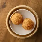 One sesame ball
