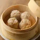 Two large meat shumai
