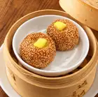 Stir-fried sesame dumplings