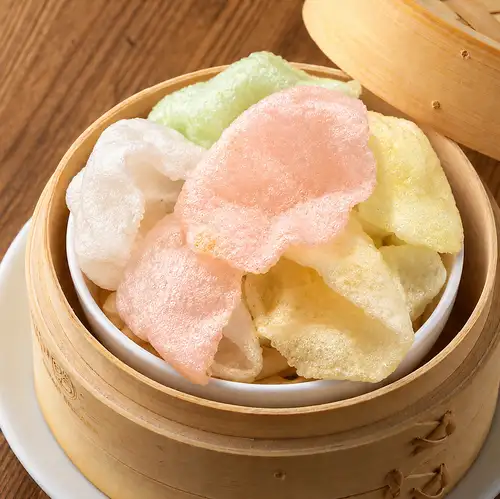 All-you-can-eat shrimp crackers