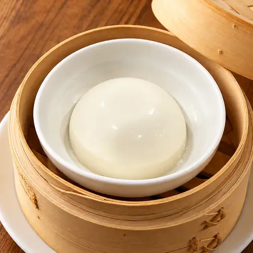 Rich almond tofu