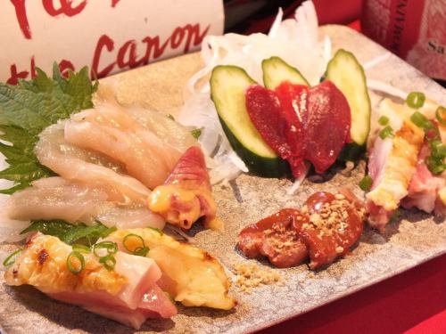 [Hiraikou chicken sashimi] You can directly enjoy the umami of the ingredients♪