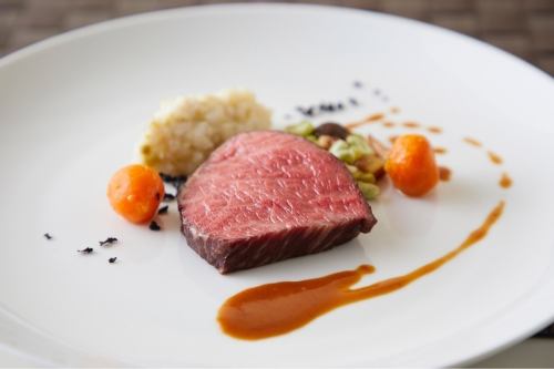 Hida beef roti with red wine sauce (2 servings)