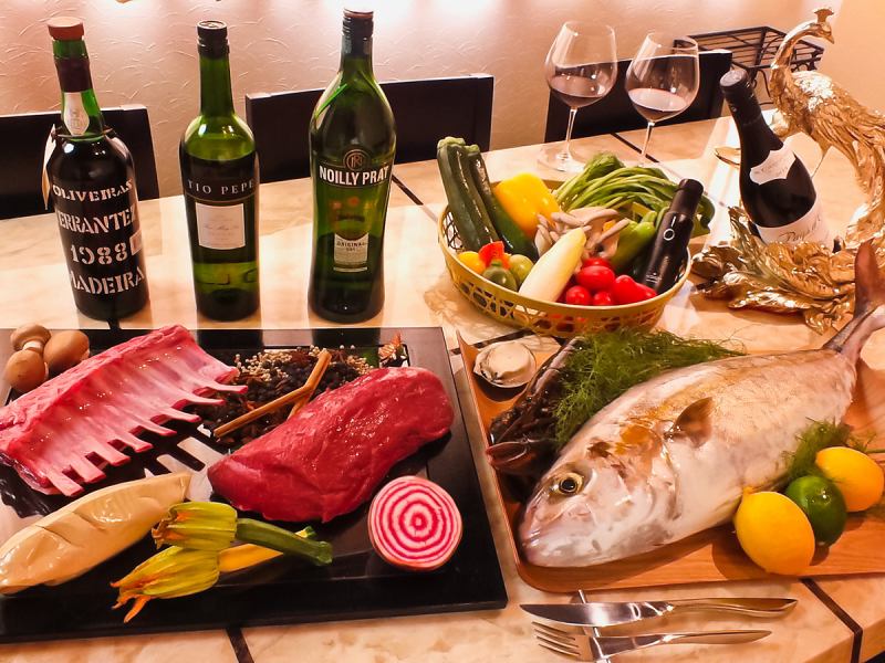 【ランチコースやショートコースも各種充実◎】各シーンに合わせたコースをご用意してます。