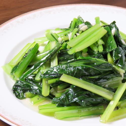 青菜炒め