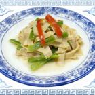 干し豆腐とピーマン炒め