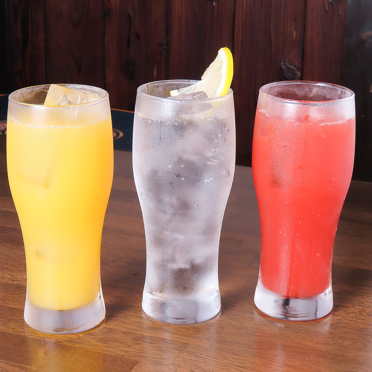 90分と120分の飲み放題ございます!食事は別でご注文したい方に◎