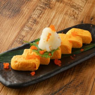 蘭王卵のだし巻き