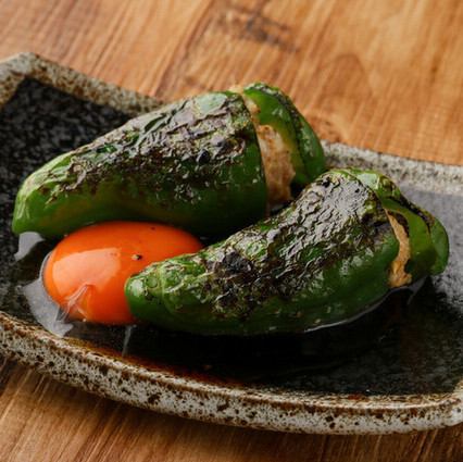 ピーマン肉詰め