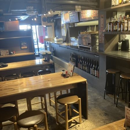 We have two tables available for eight people!
