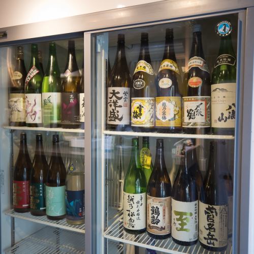 ◆厳選した日本酒、焼酎！