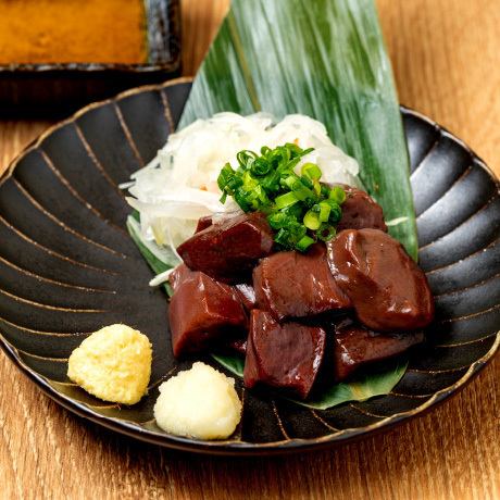 馬レバー刺し(生)