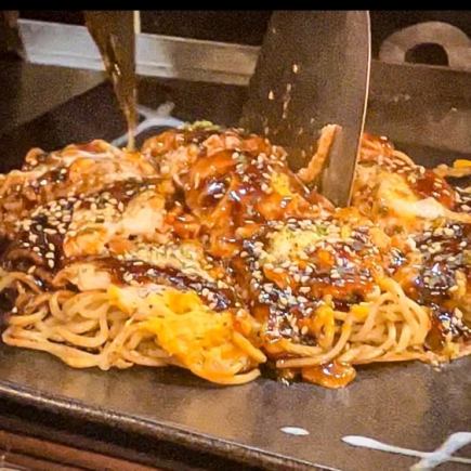 『New』120-minute all-you-can-drink course! Casual okonomiyaki course with 7 dishes for 3,800 yen