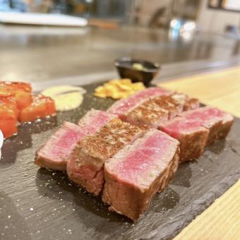 "New Luxury ◎" Special steak course with 180 minutes of all-you-can-drink! A5 rank Wagyu beef Koune, choice of pizza, etc. 6500 yen