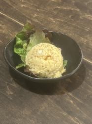 自家製ポテサラ/梅水晶