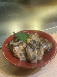 カキときのこバターポン酢