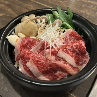 【宴会・特別な日に！】極上コウネすき焼きコース(飲み放題付)◆全8品 7500円(税込)