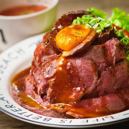 Affordable lunch where you can enjoy plenty of famous roast beef