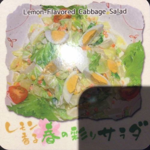 レモン香る春の彩りサラダ