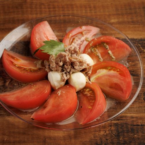 自家製シーチキン！ツナtoトマトのカプレーゼ