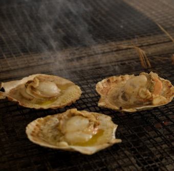 ホタテ醤油バター