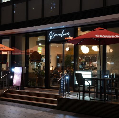 夜テラスも雰囲気◎